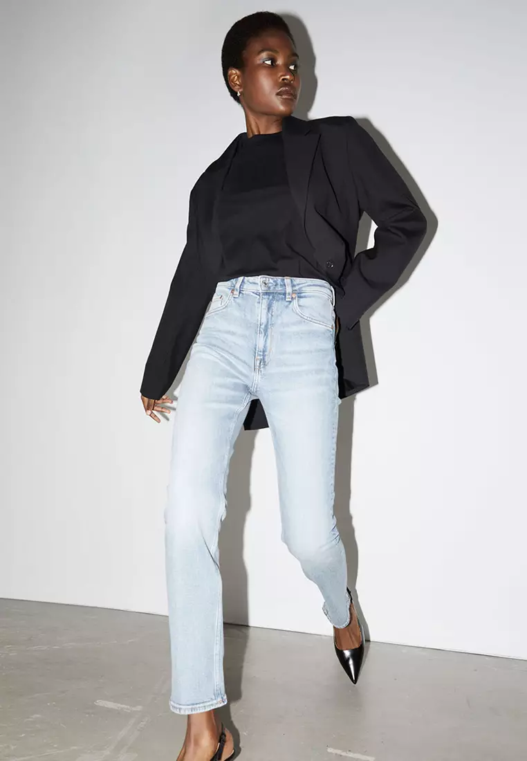 And other stories straight leg best sale jeans