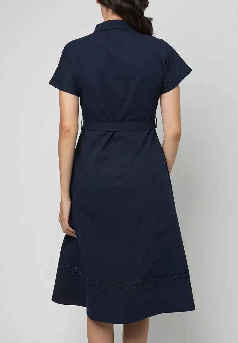 Aubriella Dress with Chest Trimming