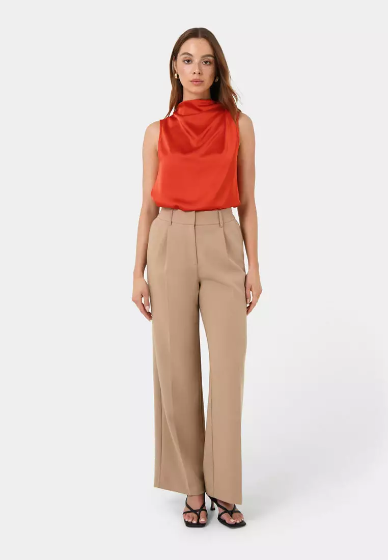 Mae Cowl Neck Top
