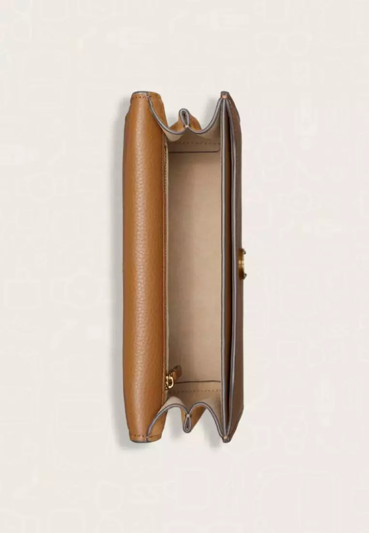 Tory Burch Miller Shoulder Bag Tiger'S Eye