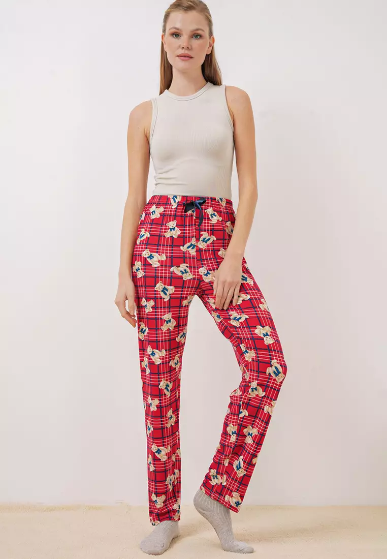 Patterned Pajama Pants
