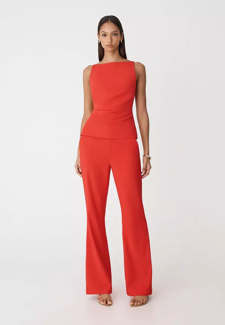 Hannah Stretch Bootleg Pants