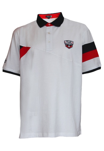 Buy Royal Extrema Royal Extrema Men Big Size Polo Short Sleeve Racing Cut Sew T Shirt 0xl 6xl Plus Size 0xl 6xl Re2030 White Online Zalora Malaysia