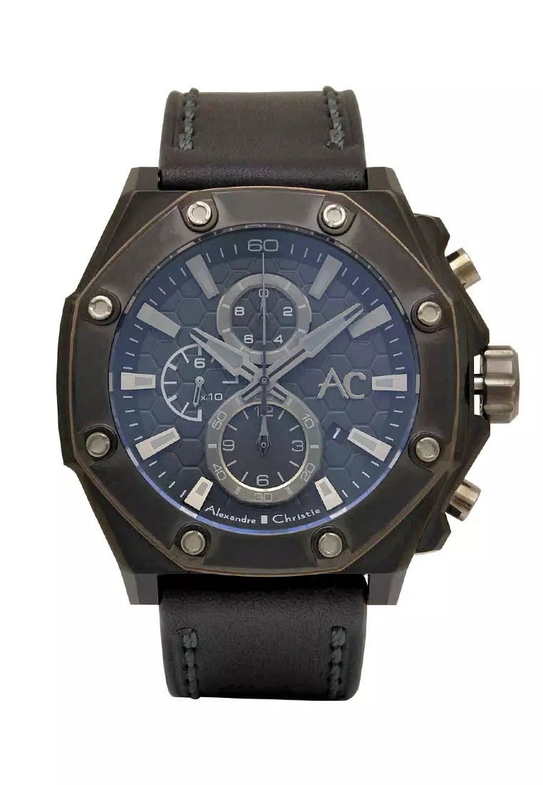 Jual Alexandre Christie Alexandre Christie Jam Tangan Pria Black