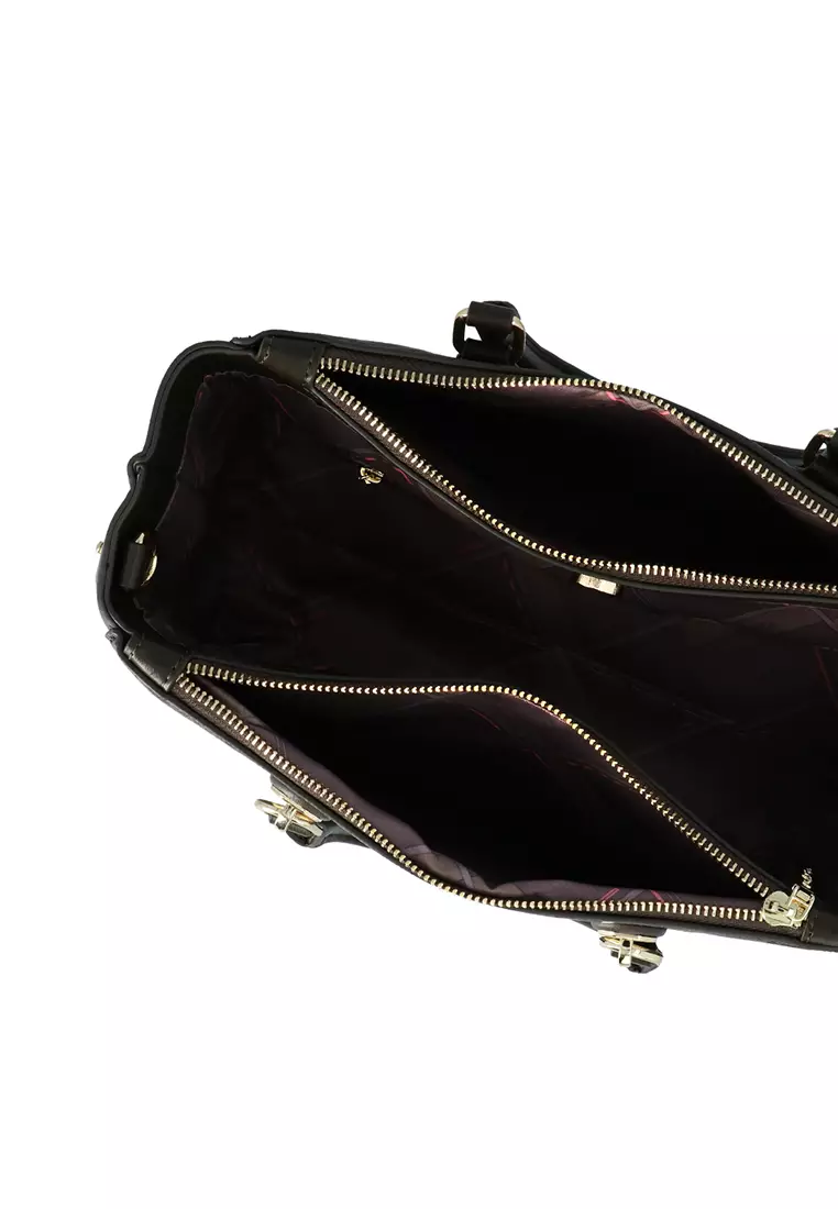 CR Isla Top Handle Bag - Dark Green