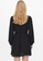 JACQUELINE DE YONG black Hermine Long Sleeves Short Button Dress 0C3B7AA4FE70FBGS_2