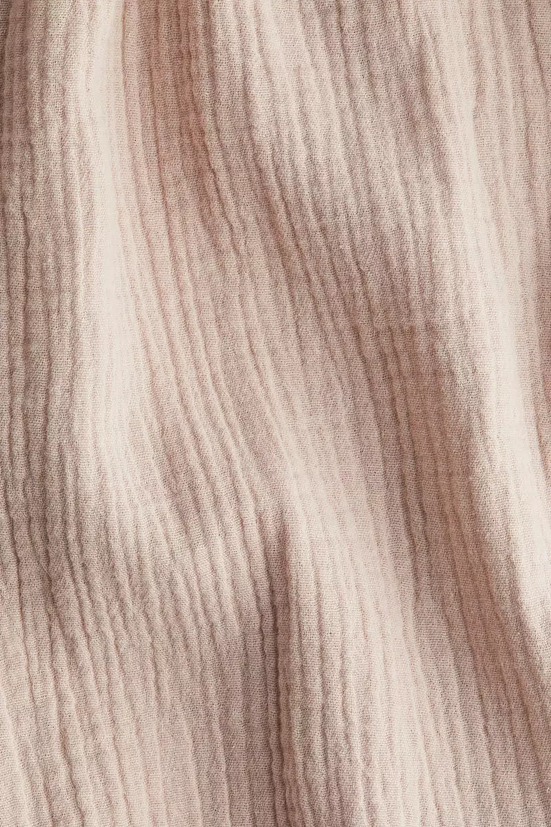 Cotton muslin romper suit