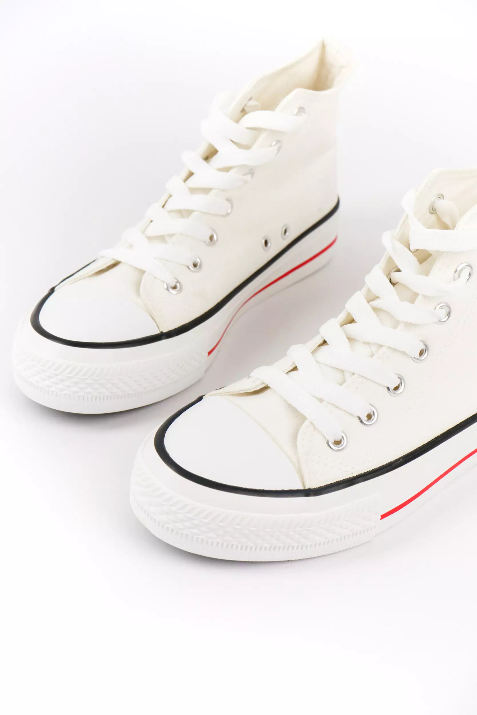 Blow Viola Sepatu Sneakers Canvas Vulcanize High Top Wanita BLAS 0037