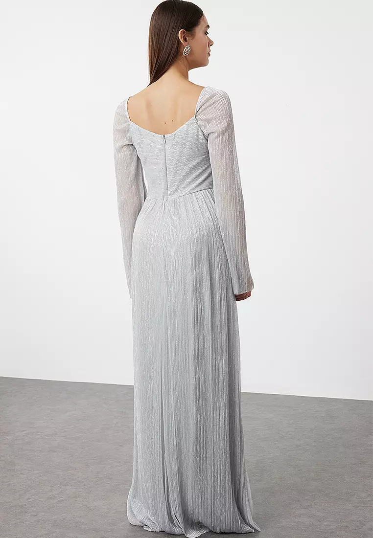 Straight Maxi Long Slim Dress