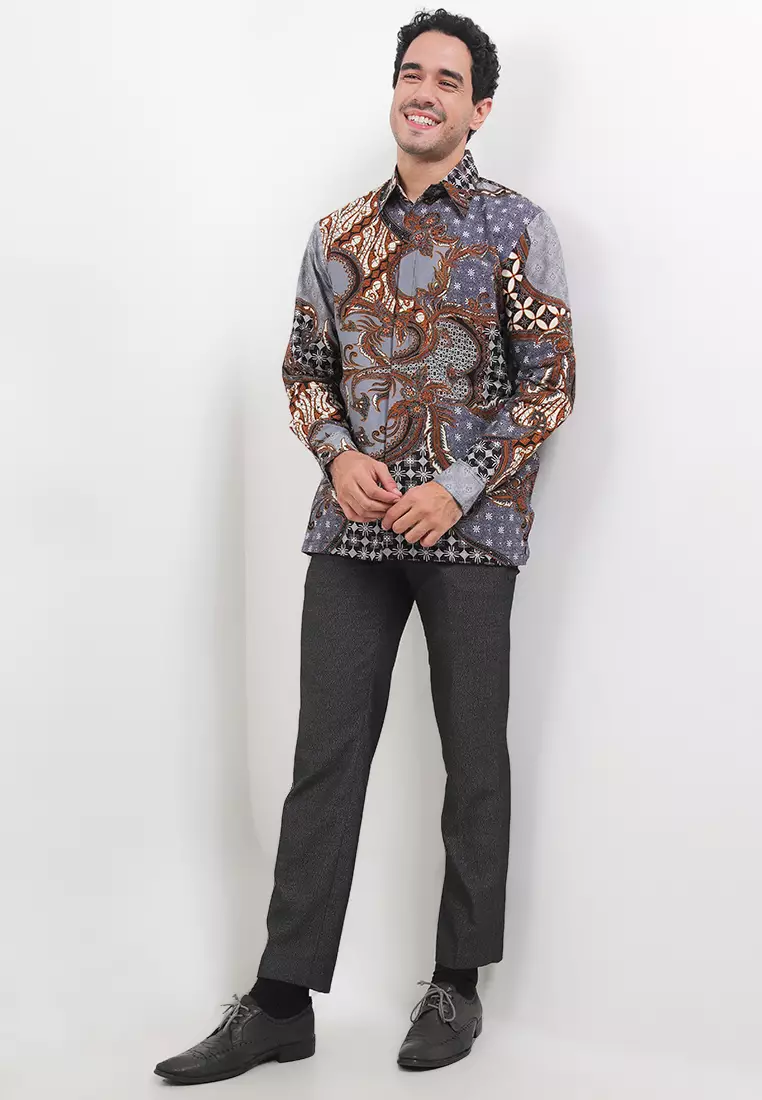 Ferdy Shirt Kemeja Batik Pria Panjang