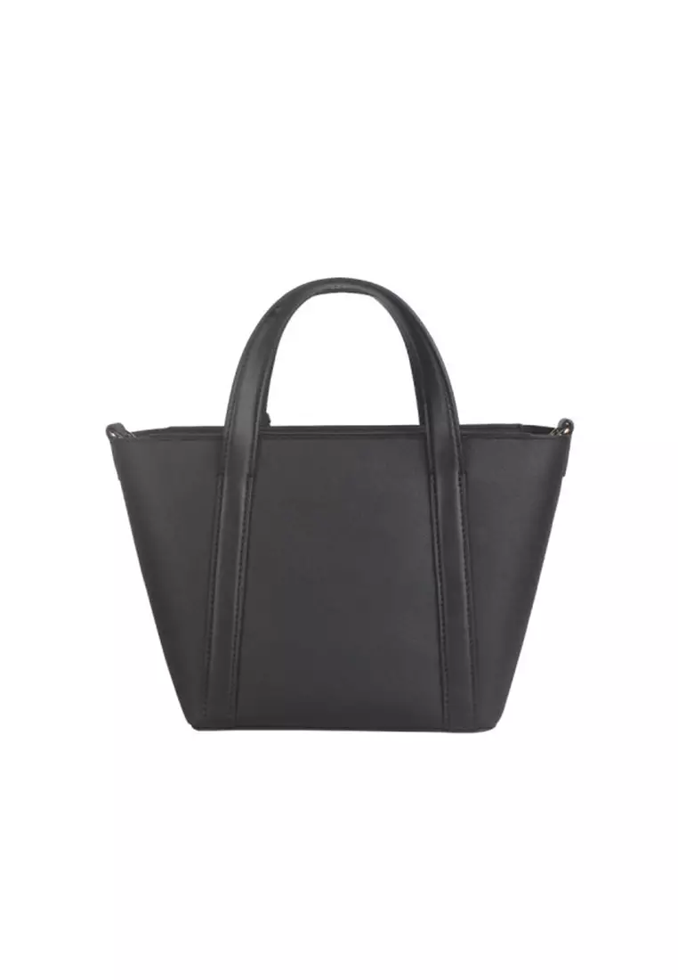 Jual Michael Kors Pratt Small Tote Bag In Black 35R4G0CT1L