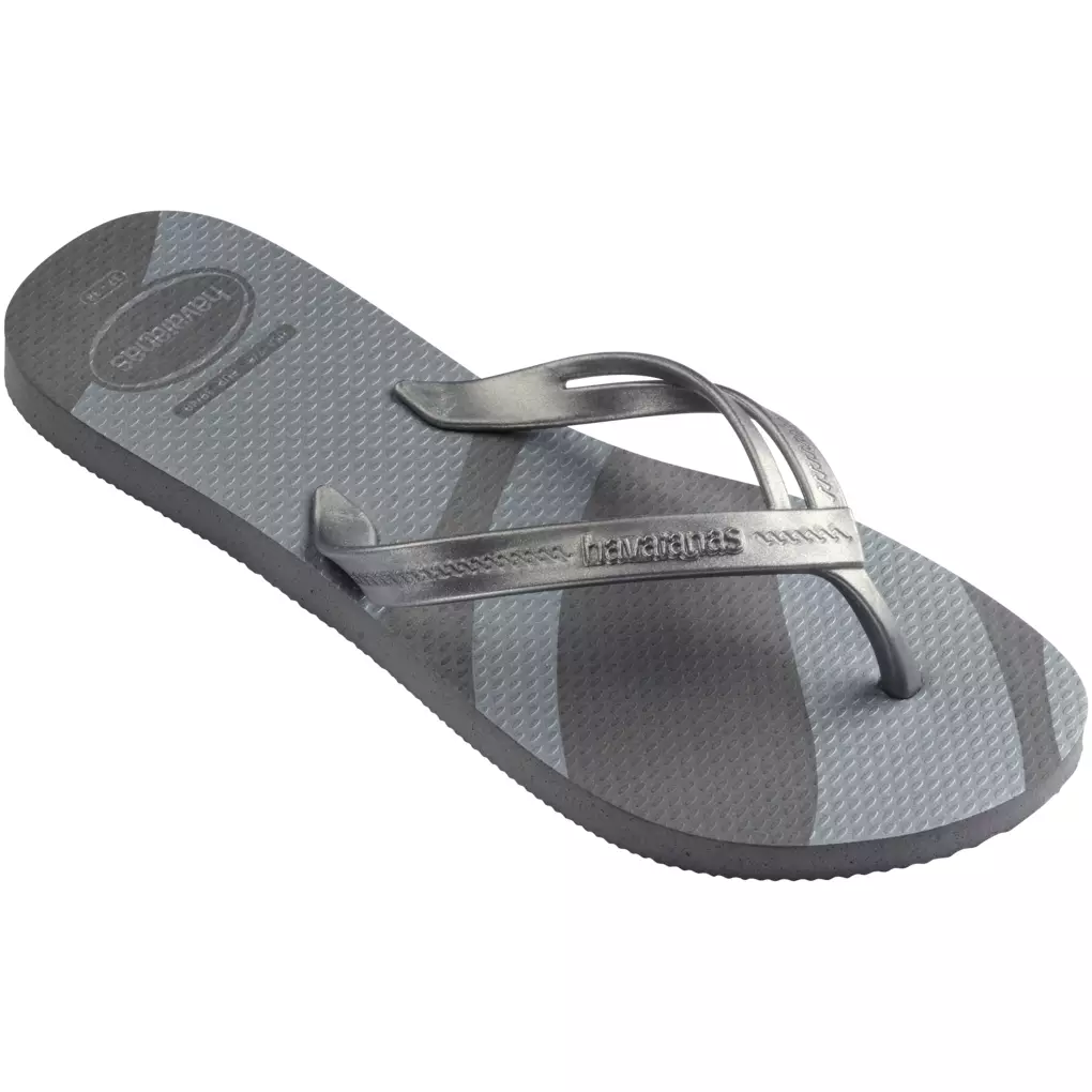 [ONLINE EXCLUSIVE] Havaianas 0074 Elegance Print - New Graphite - Sandal Wanita
