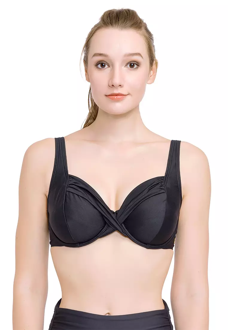 Core Solid DD/E Cup Bikini Top