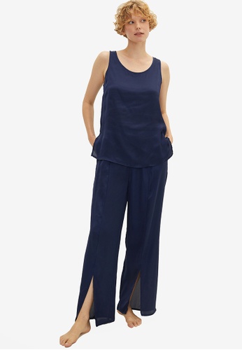 Buy Lc Waikiki U Neck Plain Sleeveless Pyjamas Set 2021 Online Zalora Singapore