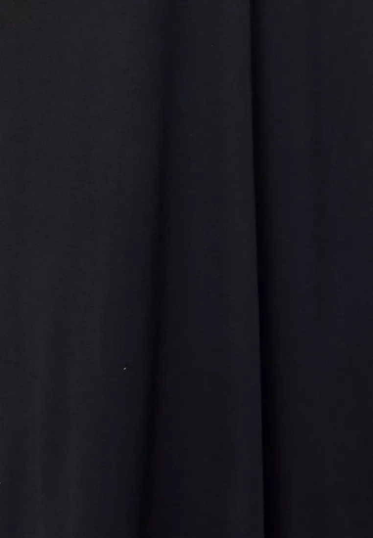 JV Hasanah Manset Gamis Black | Inner Manset Gamis Rayon Adem