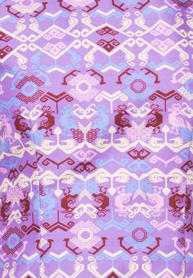 Sleeveless Cotton Blouse Mix Denim