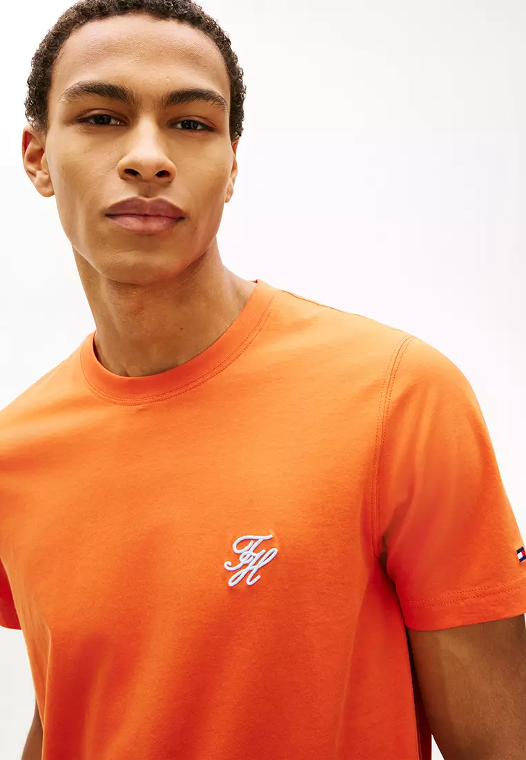 Logo Embroidery Jersey T-Shirt - TH Mainline