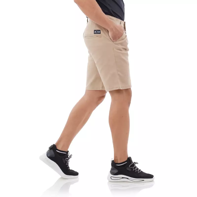 Tiento Celana Chinos Pendek Casual Sporty Chino Short Pants Golf Rocky Khaki