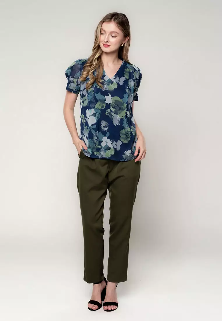 Amirah Top in Floral Print