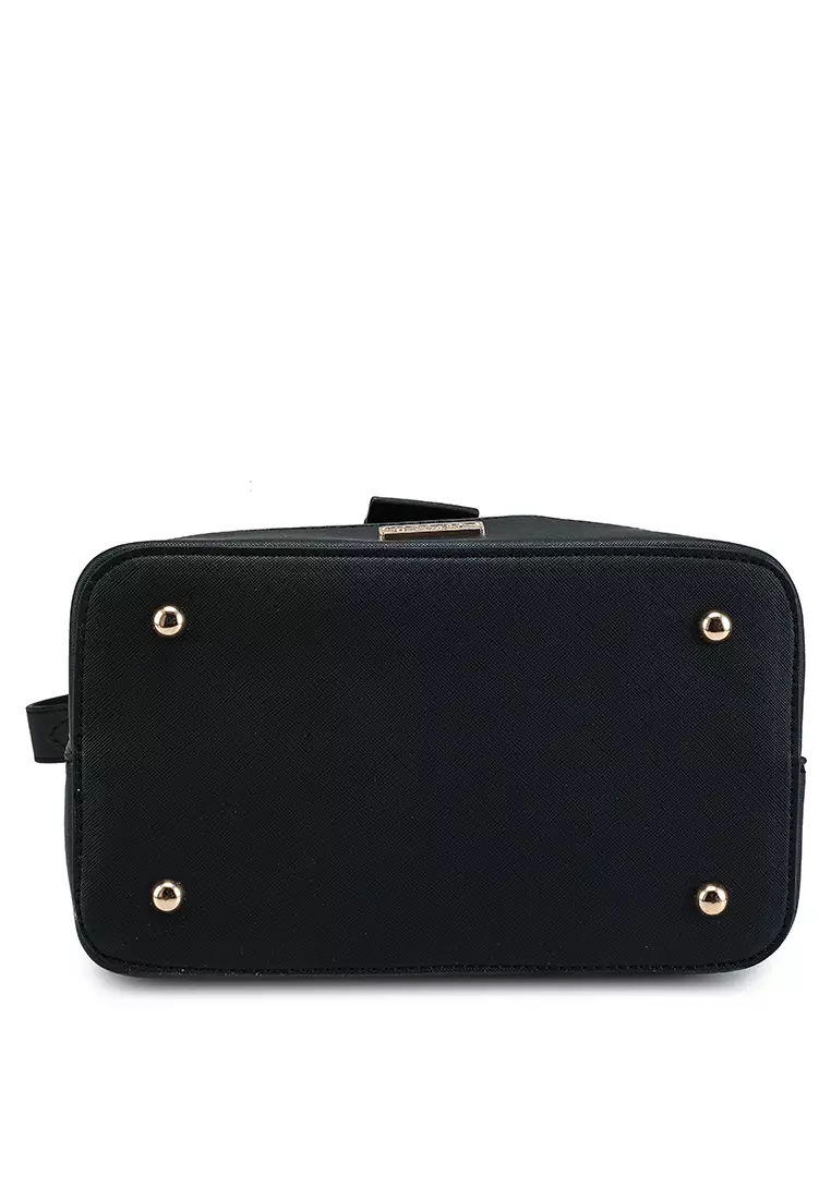 Saffiano Convertible Top Handle Bag