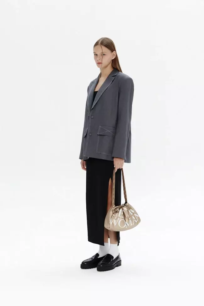 Gentlewoman Dumpling Bag - Golden Champagne