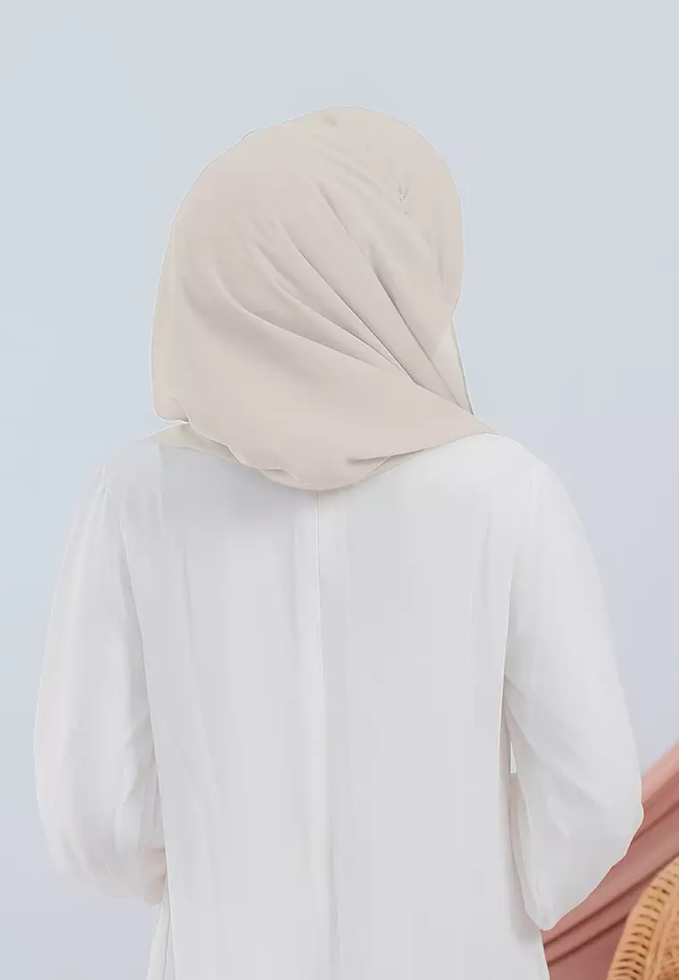 HIJAB INSTAN SABIYA - LIGHT CREAM