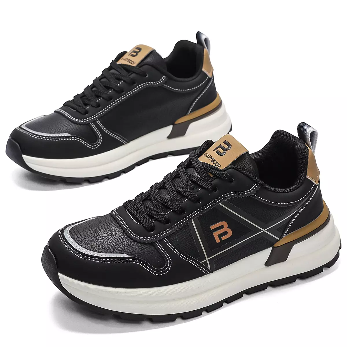 Sneakers Cowok Bertali Casual Pelajar Sepatu Pria Kekinian Fashion QNA2523