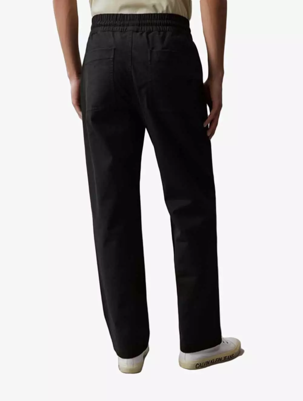 CALVIN KLEIN JEANS - 90S STRAIGHT DENIM PANTS - Black - black