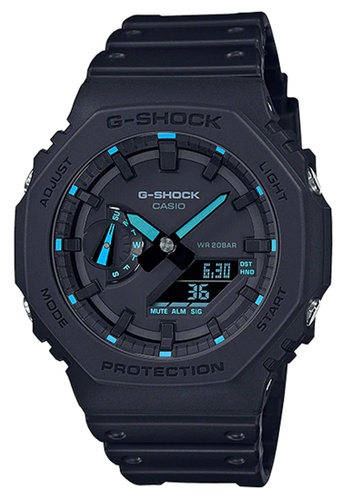 G-SHOCK blue G-Shock Analog-Digital Sports Watch (GA-2100-1A2) BFC16ACEE6CC7CGS_1