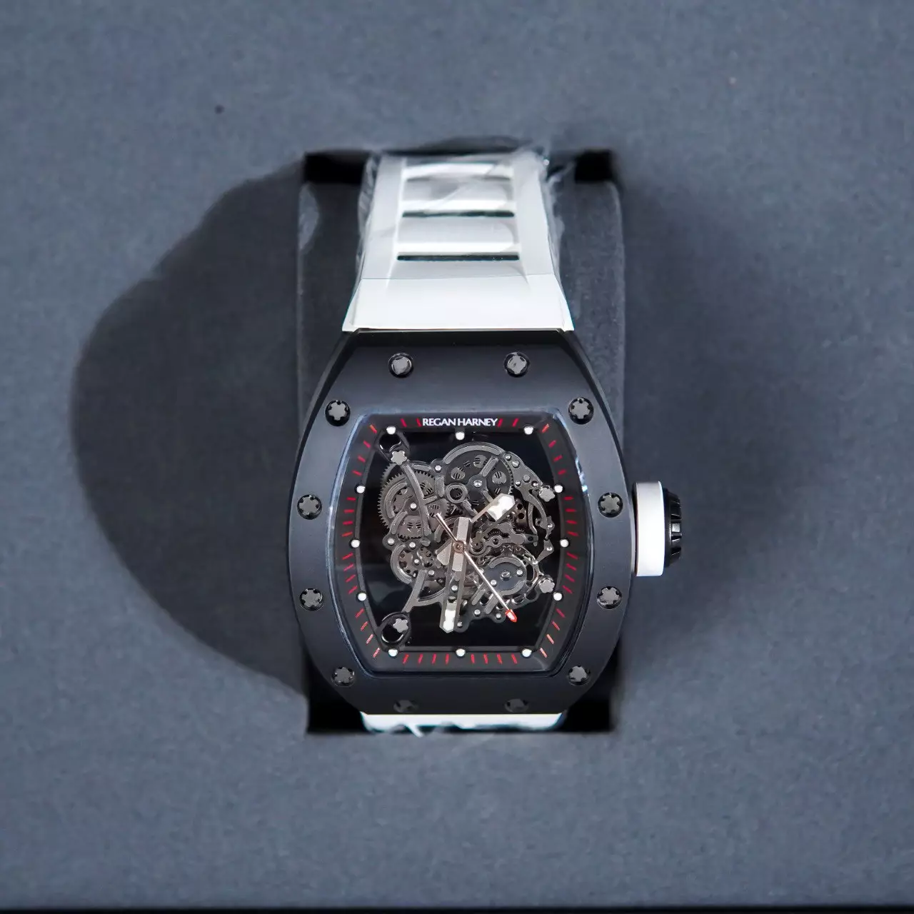 Jam Tangan REGAN HARNEY RH 22-12 VOYAGER CERAMIC WATCH 100% ORIGINAL - OS