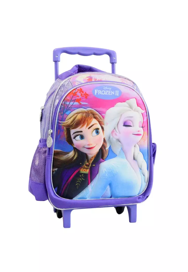 Buy Disney Frozen 3d Elsa And Anna Backpack Trolley 2024 Online 