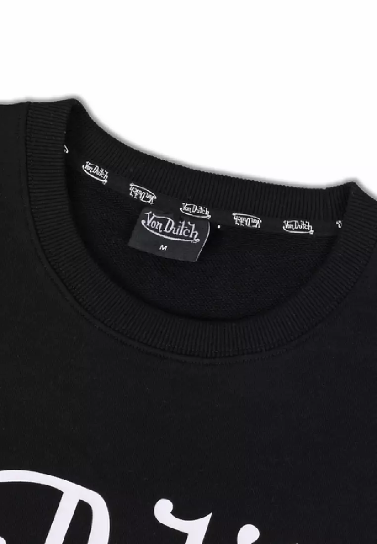 Buy Von Dutch Von Dutch Unisex Black Sweater 2024 Online | ZALORA ...