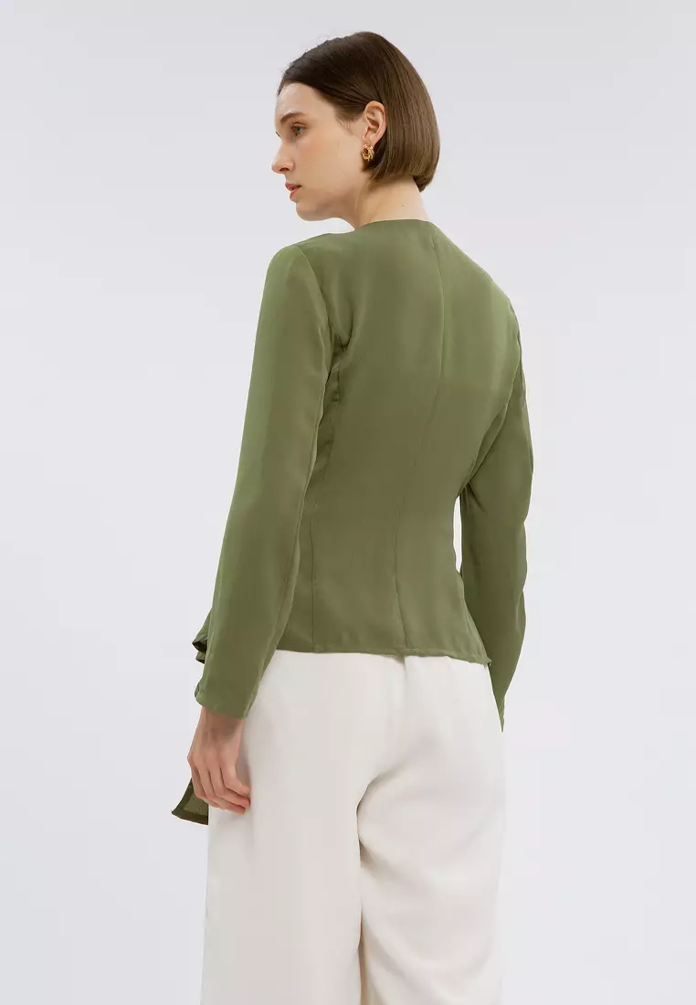 Minimal Marisae Outer Moss Green
