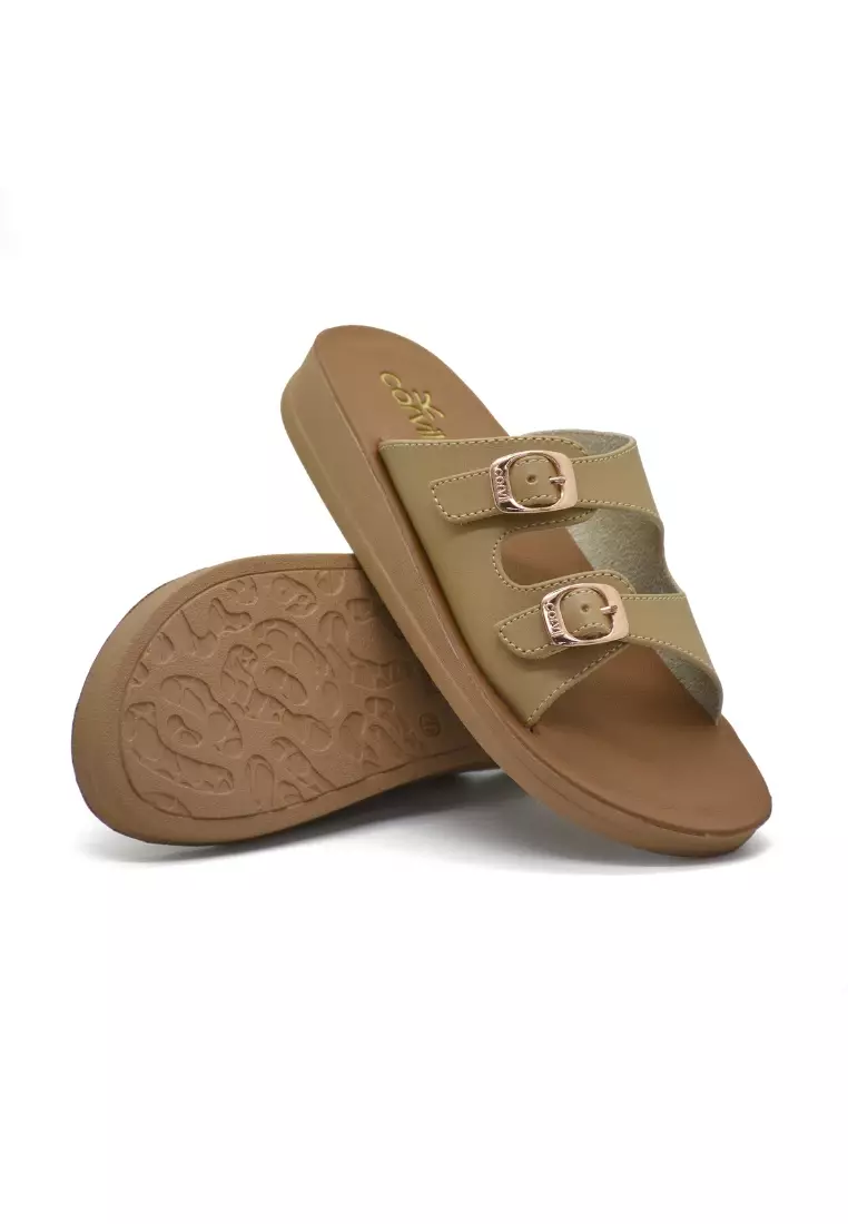 Carvil Sandal Wanita Seruni-02 L Mocca