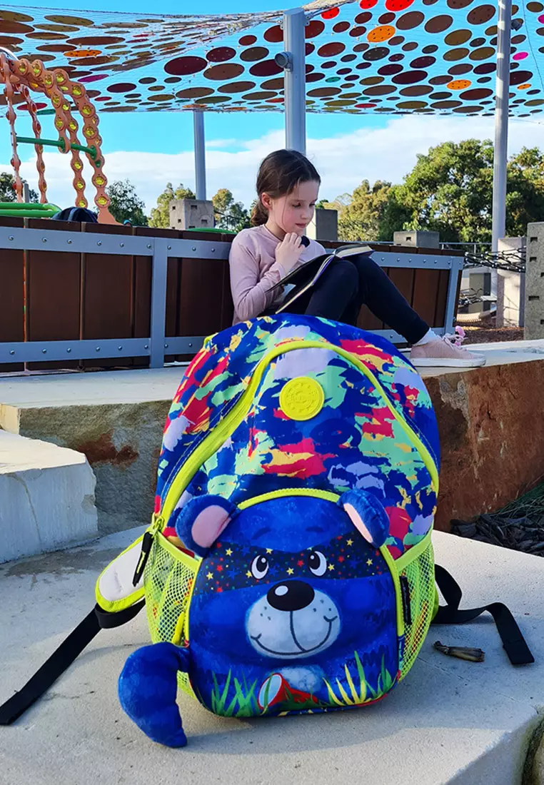 Wildpack Junior Backpack Racoon Tas Sekolah Anak (muat buku ukuran A4)