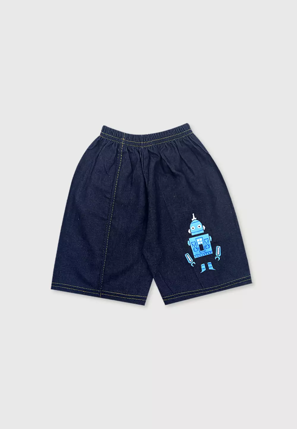 Wakakids Baju Bayi Anak Laki Laki Usia 12 Bulan Hingga 18 Bulan Setelan Celana Jeans Motif Rocket World 1968 Turkis