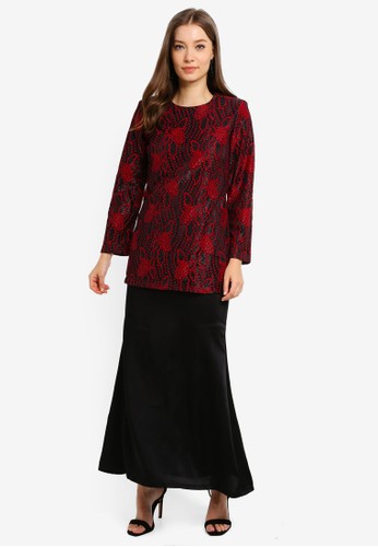 Jual Butik Sireh Pinang Baju Kurung Moden Elena Original Zalora Indonesia