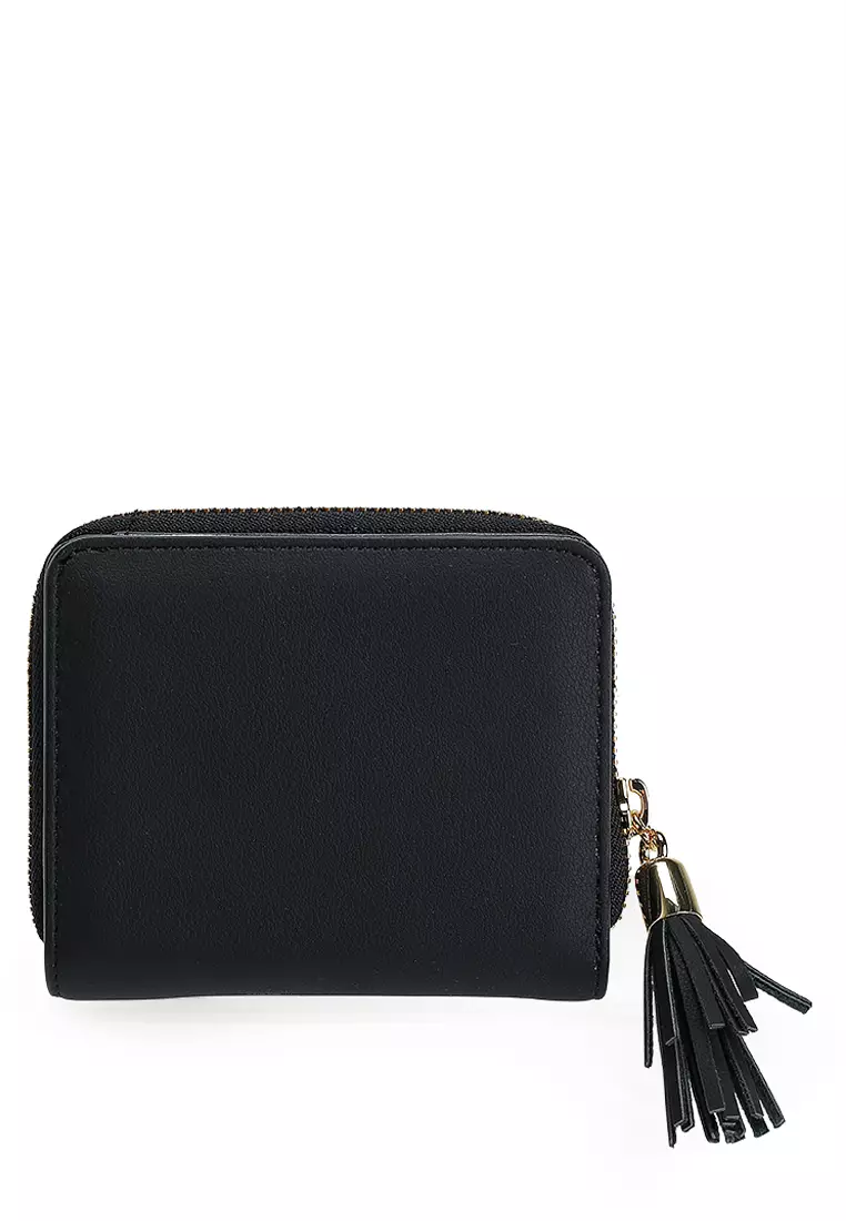 Tassel Zip-Around Wallet