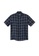 MANGO Man blue Relaxed Checked Linen Shirt A1CD6AAB98C40CGS_5