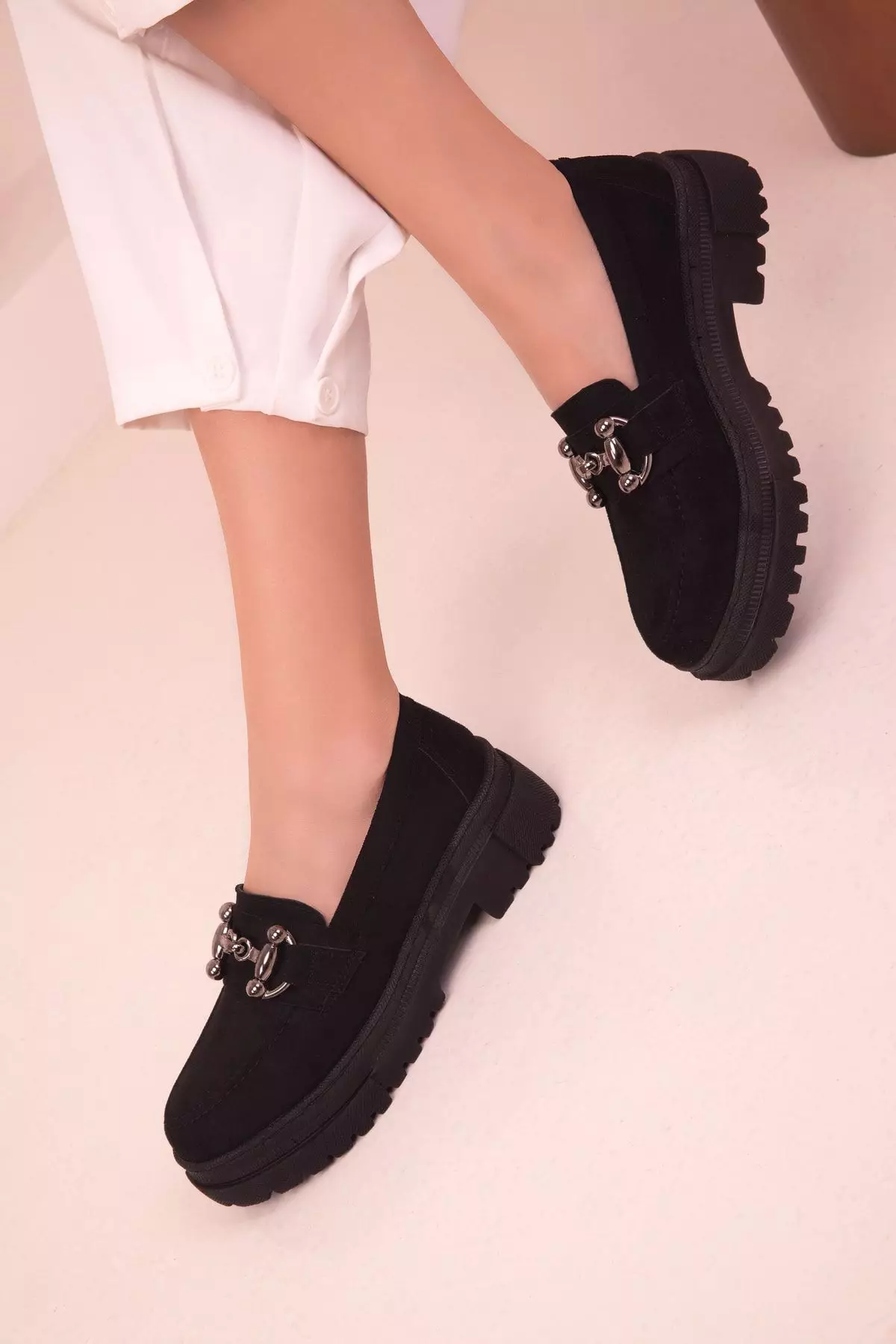 Round Toe Loafers