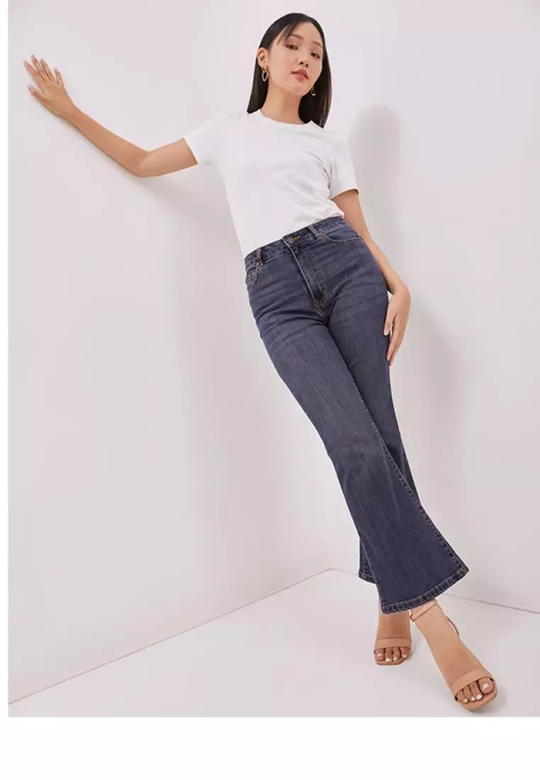 DUST Celana Vintage Cutbray Jeans Adisti (D. 3819)