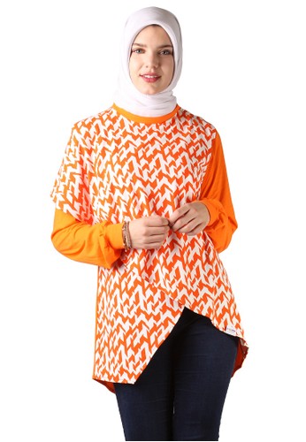 Clover Clothing Blouse Wilma Orange