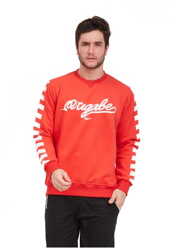 MUGABE red MUGABE mens sweater luckat red 83D57AADEF18A9GS_1