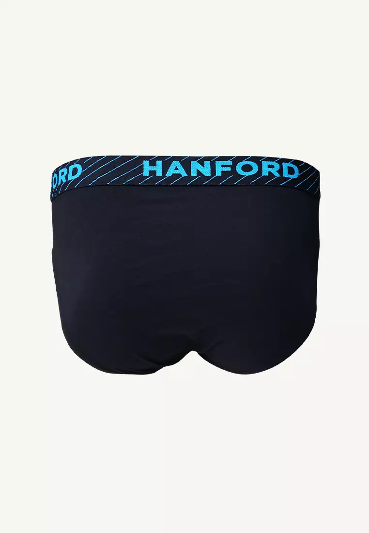 Regular Cotton Men's  Briefs Oblique - Assorted (3in1 Pack)