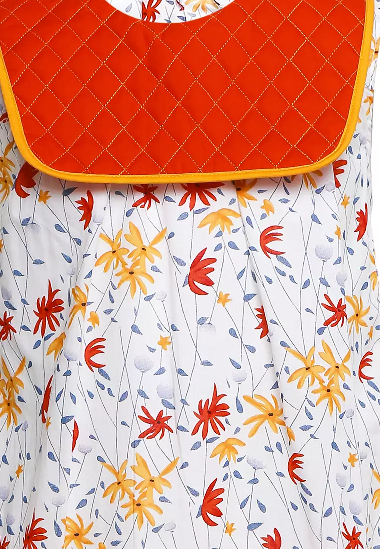 Pito Dito Girl Delantina Dress Anak Perempuan Warna Multicolor