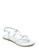 Rag & CO. white Strappy Flat Leather Sandals A00DBSH262F574GS_2