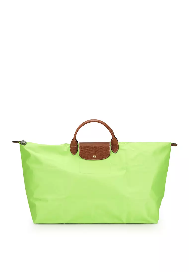 Longchamp green Medium Le Pliage Original Shoulder Bag