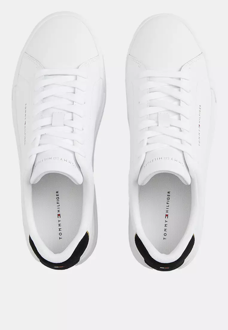 Court Leather Sneakers - Tommy Mainline