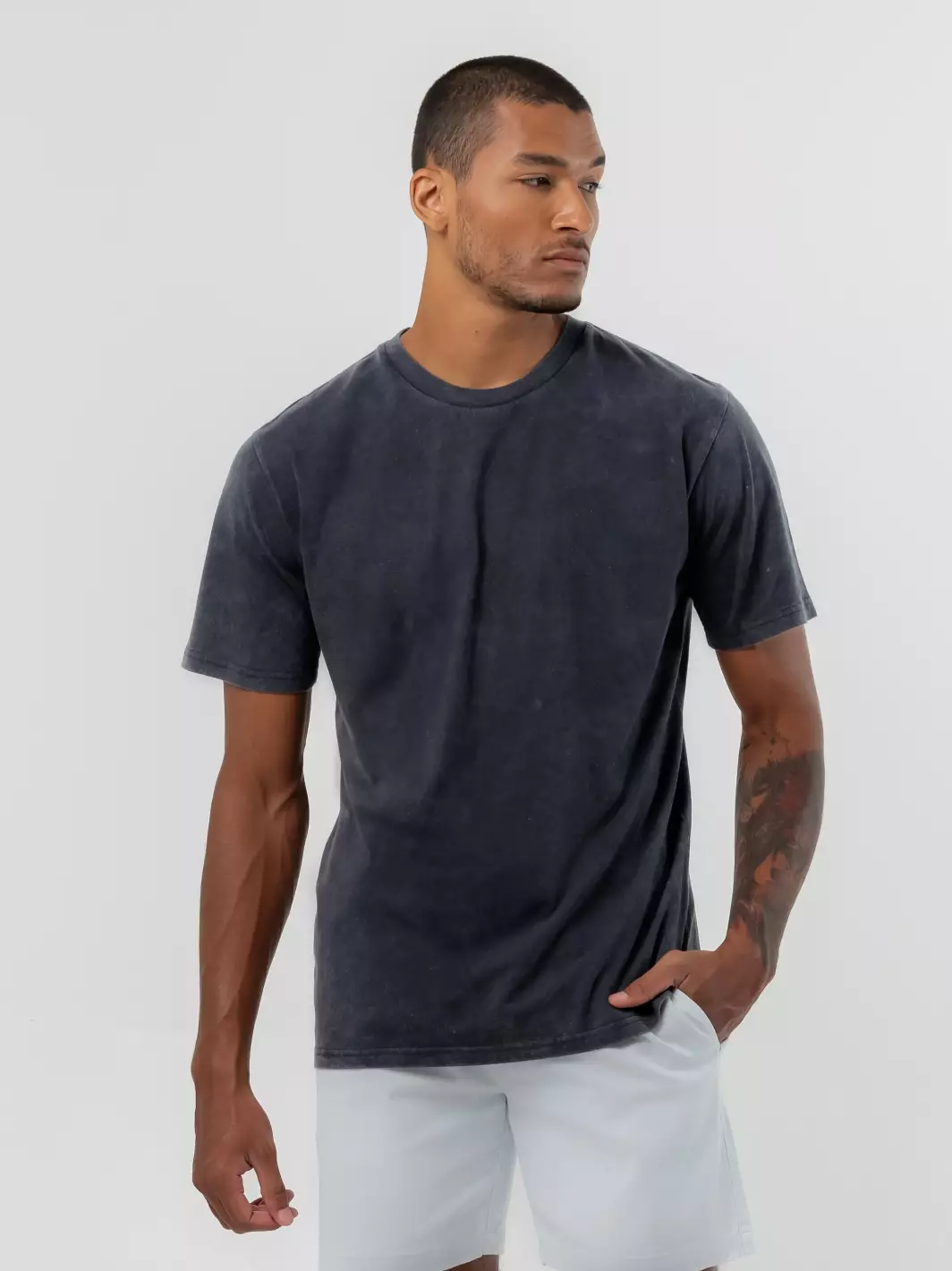 Masterplan Tee Vintage Black