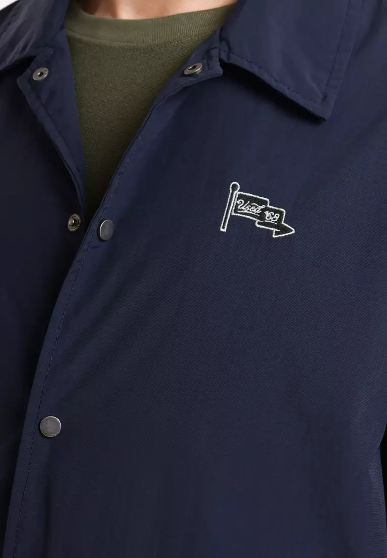 Used 1968 - Windbreaker Jacket Casual Waterproof Regular Fit Navy